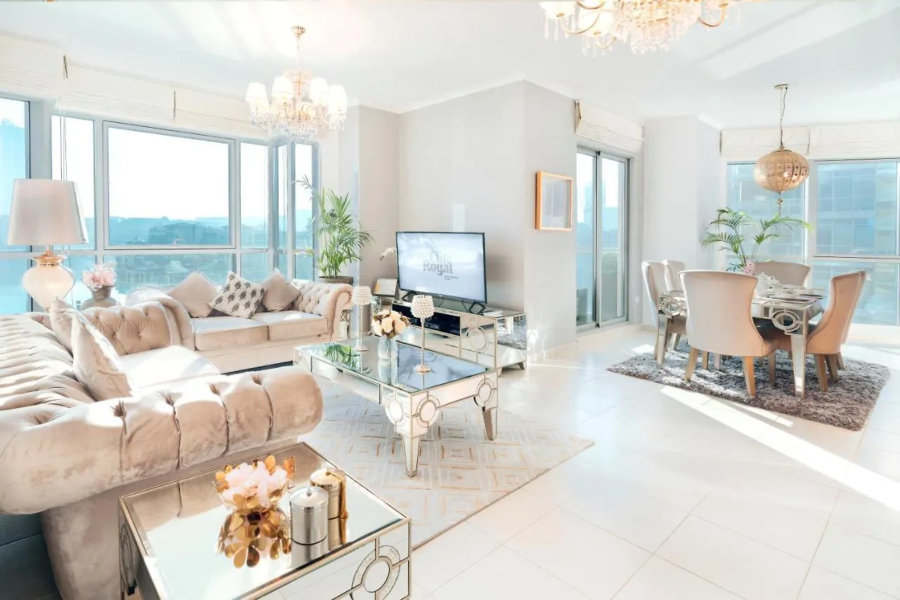 Elite Royal Apartment - Full Bujr Khalifa & Fountain View - Senator - 2 Bedrooms & 1 Open Bedroom Without Partition 迪拜
